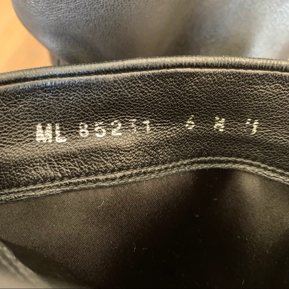 SOLD Stuart Weitzman | Black Leather Elastic-Strap Boot - Picture 5 of 15